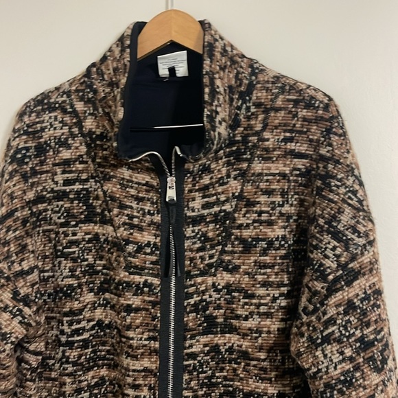 Varley Romar Jacket Brown/Black Wool Blend xl - Picture 6 of 13